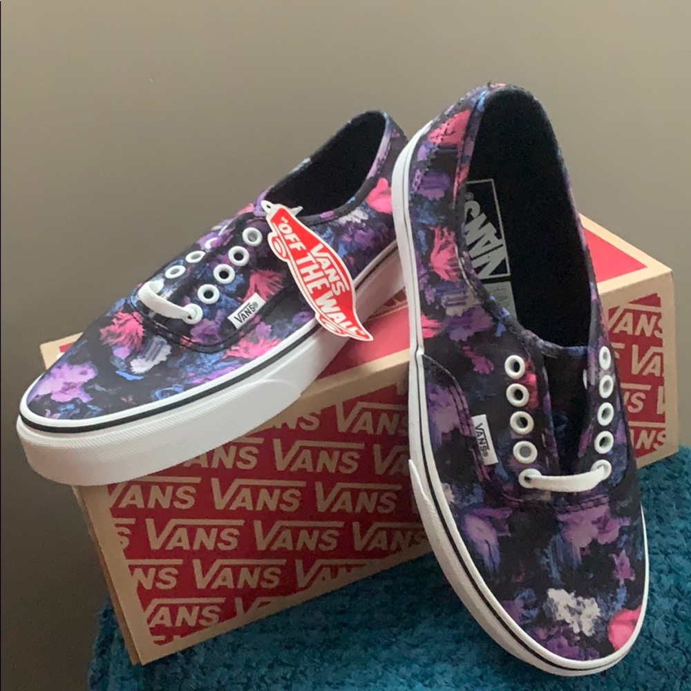 Vans Authentic Warped Floral Shoe